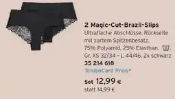 Tchibo Eduscho 2 Magic-Cut-Brazil-Slips Angebot