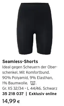 Tchibo Eduscho Seamless-Shorts Angebot