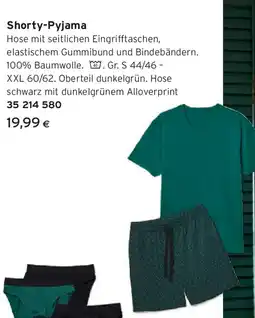Tchibo Eduscho Shorty-Pyjama Angebot