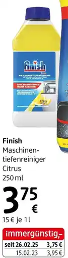 dm Finish Maschinen- tiefenreiniger Citrus Angebot