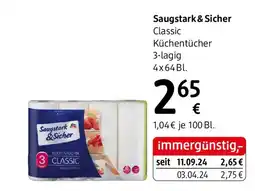 dm Saugstark m &sicher Angebot