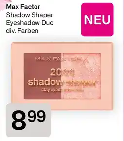 Bipa Max factor shadow shaper eyeshadow duo div. farben Angebot