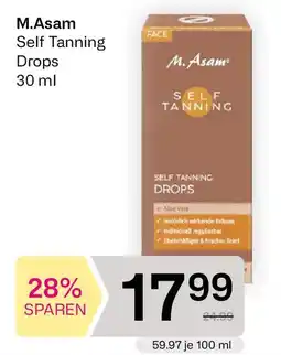 Bipa M.asam self tanning drops Angebot
