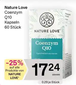 Bipa Nature love coenzym q10 kapseln Angebot