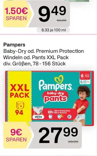 Bipa Pampers Angebot