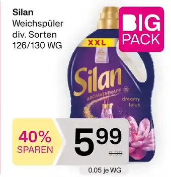 Bipa Silan Weichspüler Angebot