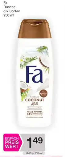 Bipa Fa dusche div. sorten Angebot