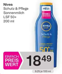 Bipa Nivea Schutz & Pflege Angebot