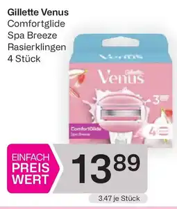Bipa Gillette Venus Comfortglide Spa Breeze Angebot