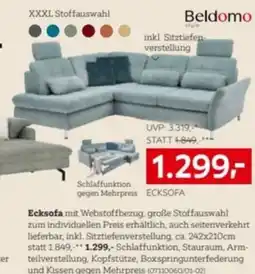 XXXLutz Beldomo Ecksofa Angebot