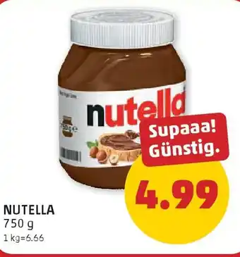 PENNY Nutella Angebot
