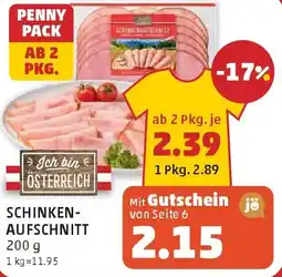 PENNY Schinken- aufschnitt Angebot