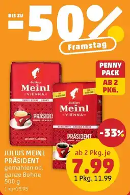 PENNY Julius meinl präsident Angebot