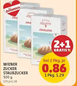 PENNY Wiener zucker staubzucker Angebot