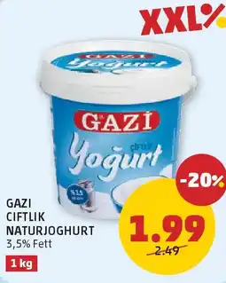 PENNY Gazi ciftlik naturjoghurt Angebot