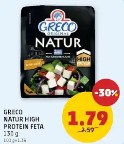 PENNY Greco natur high protein feta Angebot