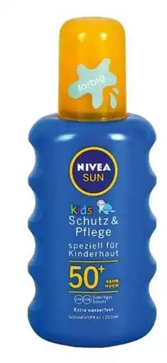 dm Nivea Sun Sonnenspray Kids sensitiv Schutz & Pflege LSF 50+ Angebot