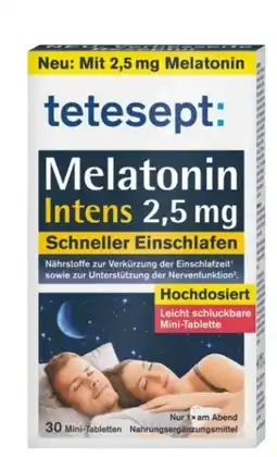 dm Tetesept Melatonin Intens Tabletten Angebot