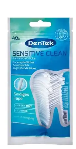 dm DenTek Sensitive Clean Zahnseide Sticks Angebot