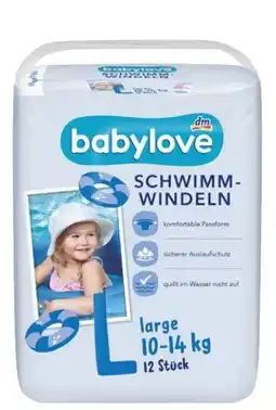 dm Babylove Schwimmwindeln Angebot