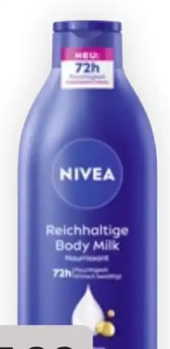 Bipa Nivea Body Milk Angebot