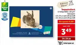 Interspar Tonpapierblock Angebot