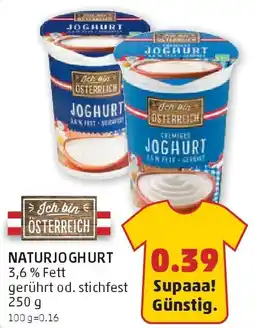 PENNY Naturjoghurt Angebot