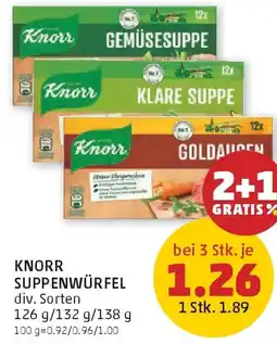 PENNY Knorr suppenwürfel Angebot
