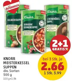 PENNY Knorr meisterkessel suppen Angebot