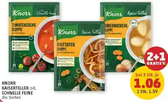 PENNY Knorr kaiserteller od. schnelle feine Angebot