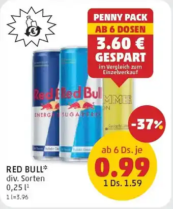 PENNY Red bull Angebot