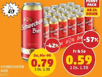 PENNY Schwechater bier Angebot
