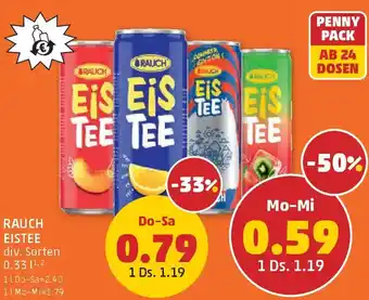PENNY Rauch eistee Angebot