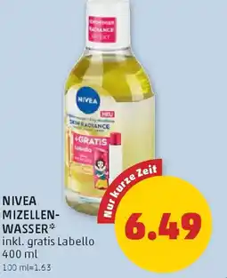 PENNY Nivea mizellen- wasser Angebot