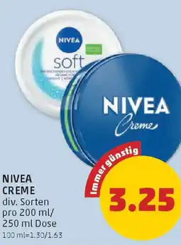 PENNY NIVEA CREME Angebot