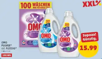 PENNY Omo pulver od. flüssig Angebot