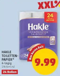 PENNY Hakle toiletten papier Angebot