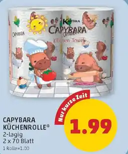 PENNY Capybara küchenrolle Angebot