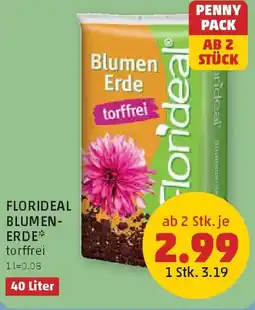 PENNY Florideal blumen- erde Angebot