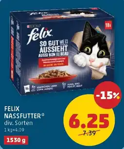 PENNY Felix nassfutter Angebot