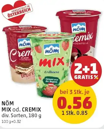 PENNY Nöm mix od. cremix Angebot