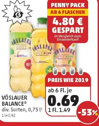 PENNY Vöslauer balance Angebot