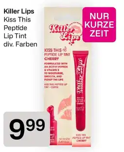 Bipa Killer Lips Kiss This Peptide Lip Tint Angebot