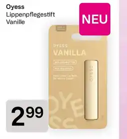 Bipa Oyess lippenpflegestift vanille Angebot