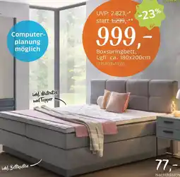 XXXLutz Boxspringbett, Angebot