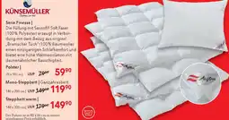 Matratzen Concord Künsemüller Finesse Steppbett Angebot