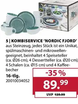 Dehner Kombiservice 'nordic fjord' Angebot