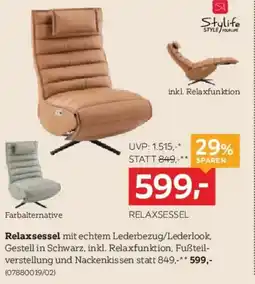 XXXLutz Style your life relaxsessel Angebot