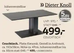 XXXLutz Dieter knoll couchtisch Angebot