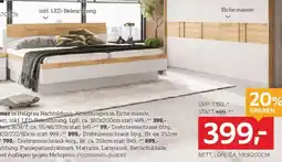 XXXLutz Bett, lgfl. ca. 180x200cm Angebot